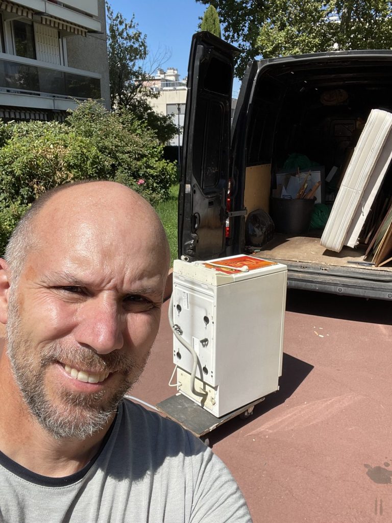 CSV Débarras – jp selfie camion